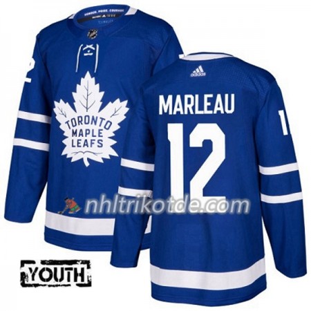 Toronto Maple Leafs Trikot Patrick Marleau 12 Adidas 2017-2018 Blau Authentic - Kinder
